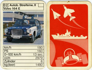Volvo 164 kortti